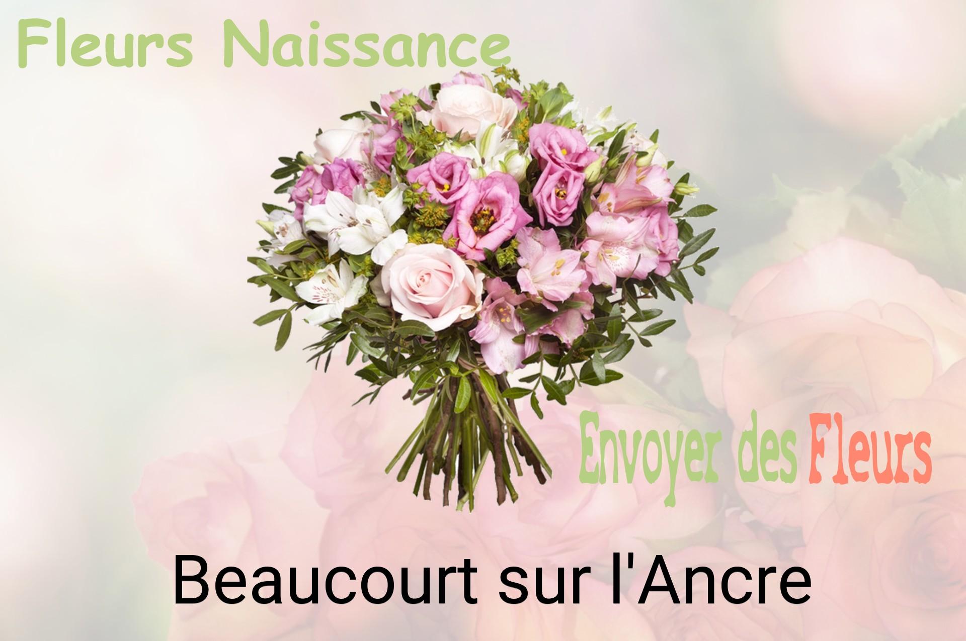 Bouquet de fleurs de naissance livré à Beaucourt-sur-l'Ancre